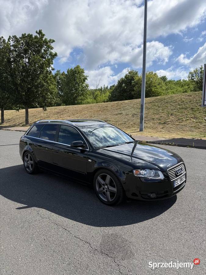 Audi A4 B7 2005r 18t benz LPG hak niski przebieg manualna łódzkie Łódź