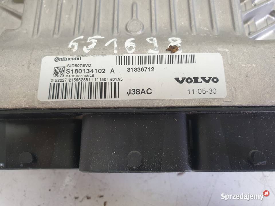 Volvo V60 16 D2 STEROWNIK SILNIKA komputer