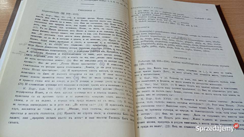 Język staro cerkiewno słowiański Tadeusz