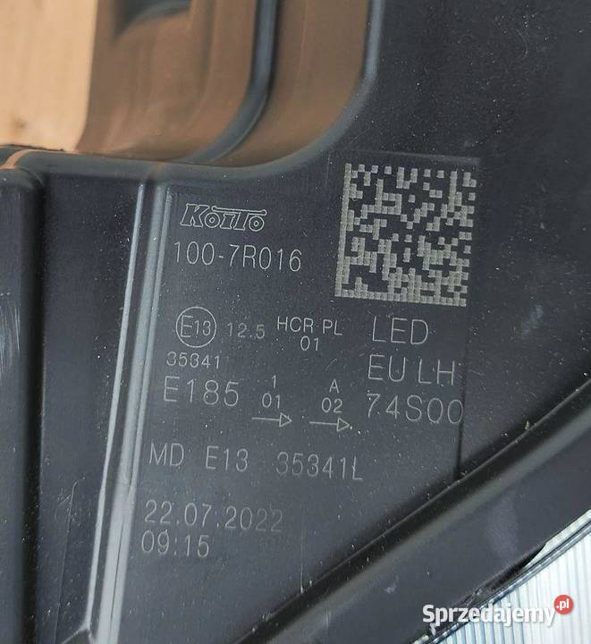 SUZUKI VITARA III 3 LIFT FULL LED LAMPA LEWA