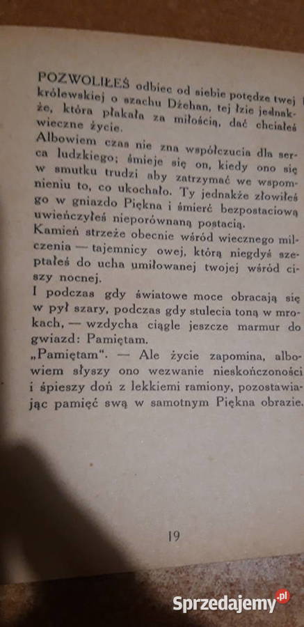 TAGORE dar oblubieńca Ku drugiemu brzegowi 1922 wielkopolskie Iwno