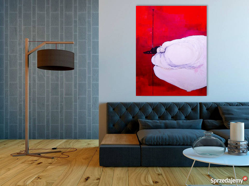 Akryl na płótnie UKOJENIE obraz 100x80 artystki Antyki, Sztuka, Kolekcje Katowice sprzedam