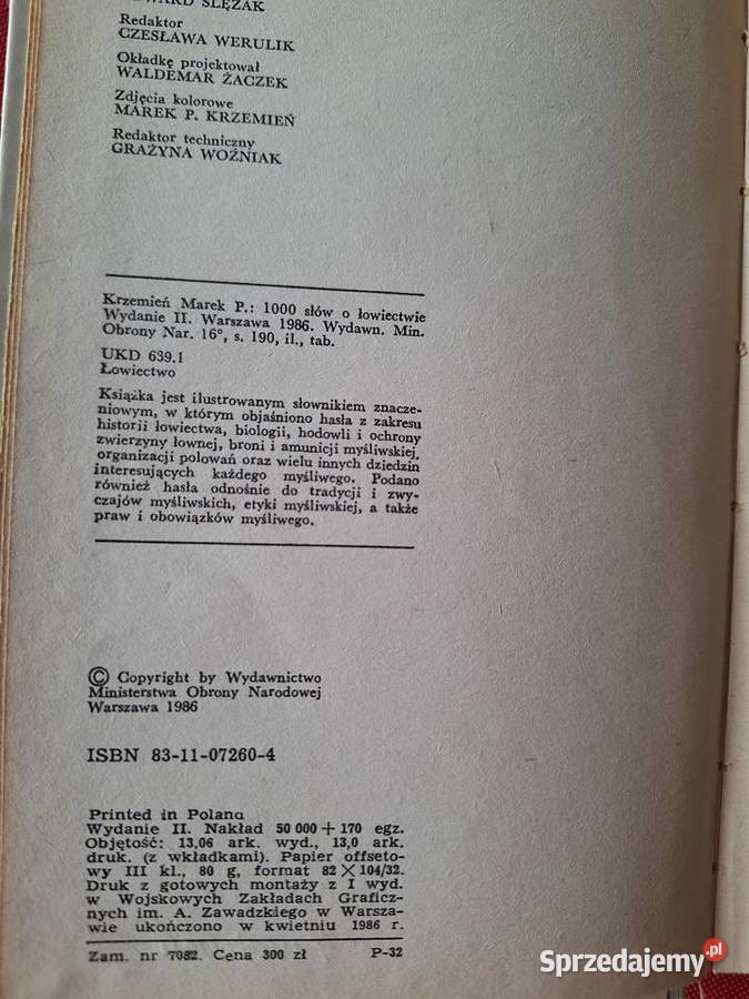 1000 Słow o łowiectwie Nowy Targ