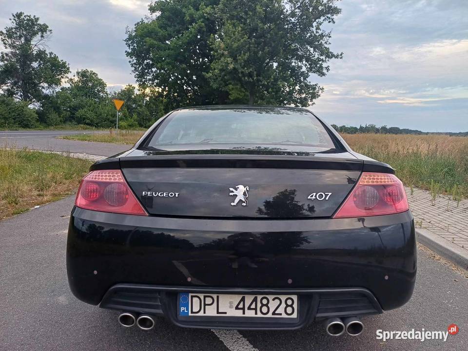 Peugeot 407 coupe 27HDi biturbo dolnośląskie Polkowice