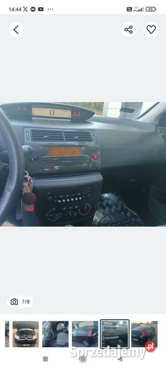 Citroen C4 coupe 14 LPG klimasprawna opłaty Radzyń Podlaski sprzedam