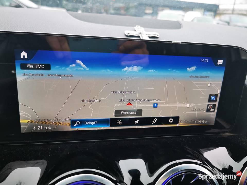 180 d AMG Line 100 Bezwypadkowy salon Polska Warszawa