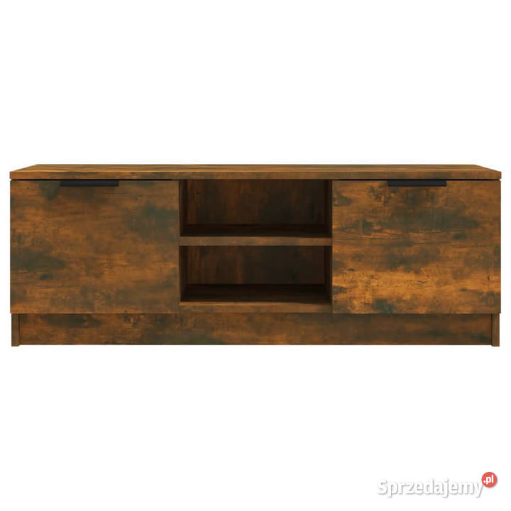 Szafka pod TV przydymiony dąb 197x35x52 WM817132 Warszawa