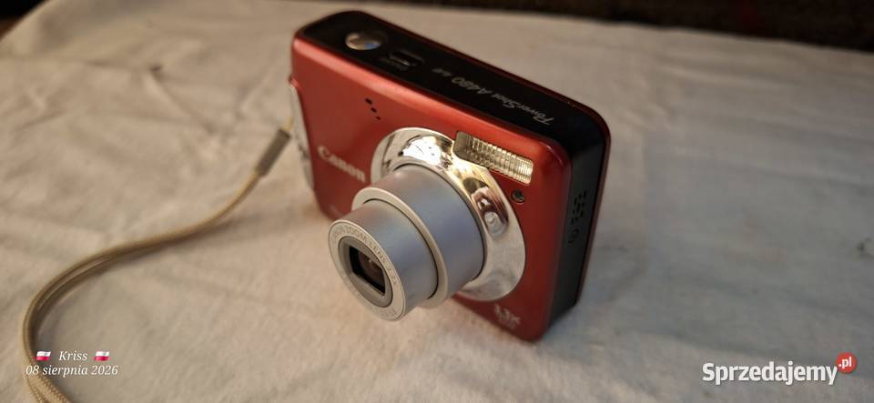 Canon Power Shot A480 Czytaj Opis Aparaty sprzedam