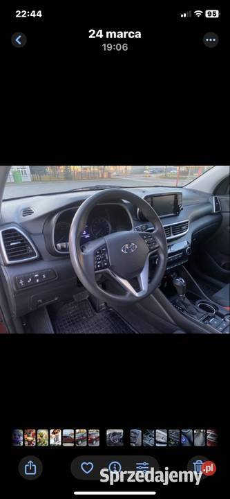 Hyundai Tucson sprzedam zamienię na większy 7 asystent pasa ruchu Łomża