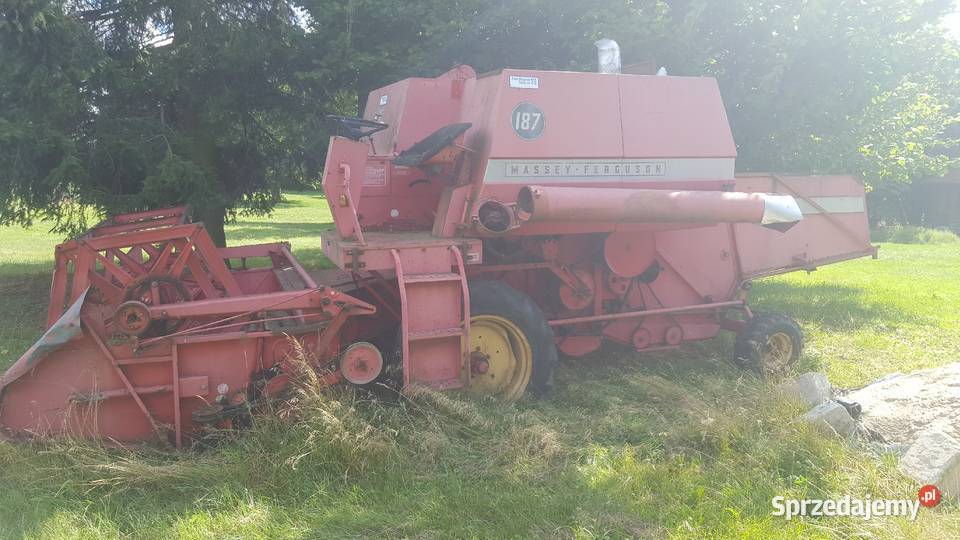 Massey Ferguson 187 kombajn Łomża