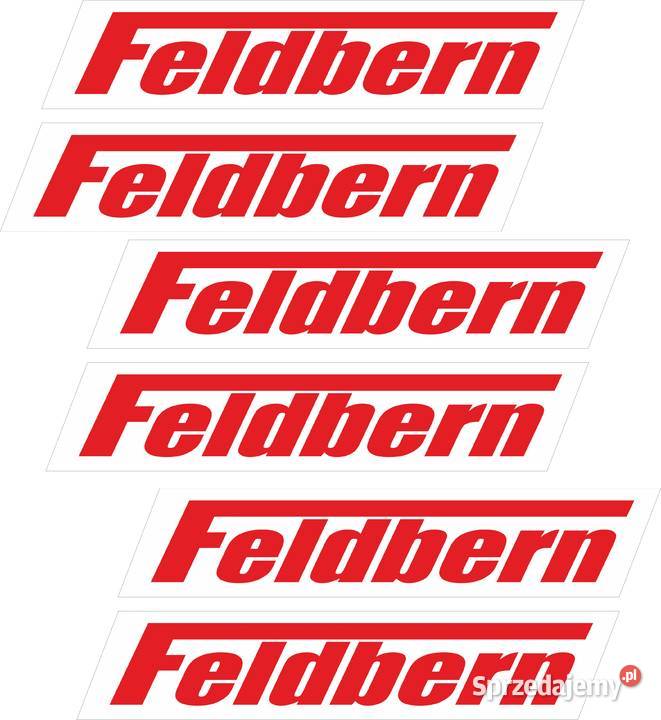 Naklejki Feldbern 6 zamienniki Świecie