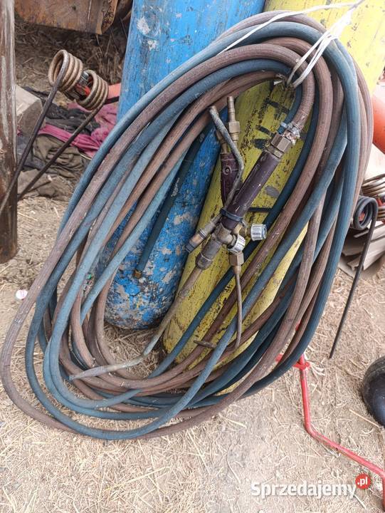 Komplet palników TlenAcetylen węże palniki Jastrzębia