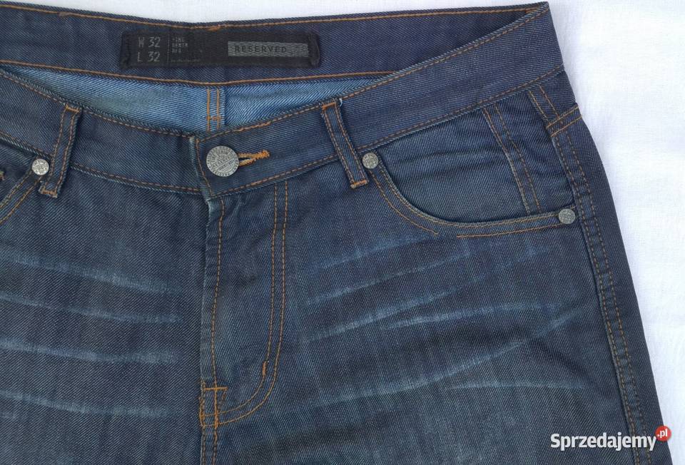 Spodnie jeansowe Reserved W32L32 męskie Dęblin