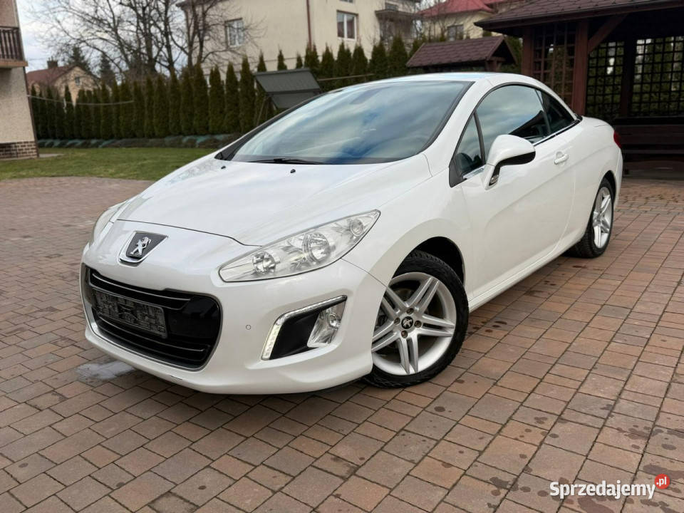 Peugeot 308 CC Bezwypadkowy piękny cabriolet immobilizer Rzeszów
