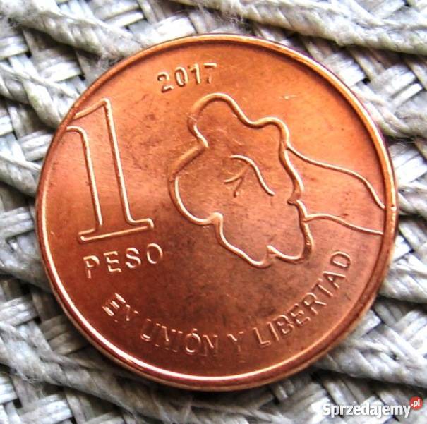 Argentyna 1 Peso 2017rŁadna Kalisz