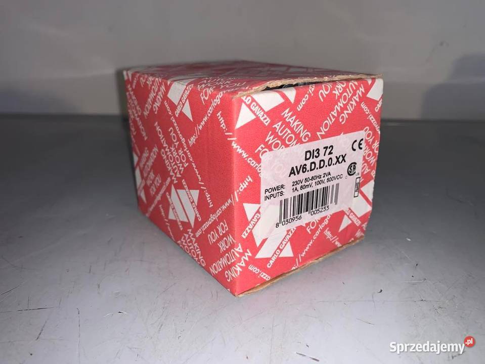 DI372AV6DD0XX Cyfrowy wskaźnik 1 ADC 60 mV100 mazowieckie Warszawa sprzedam