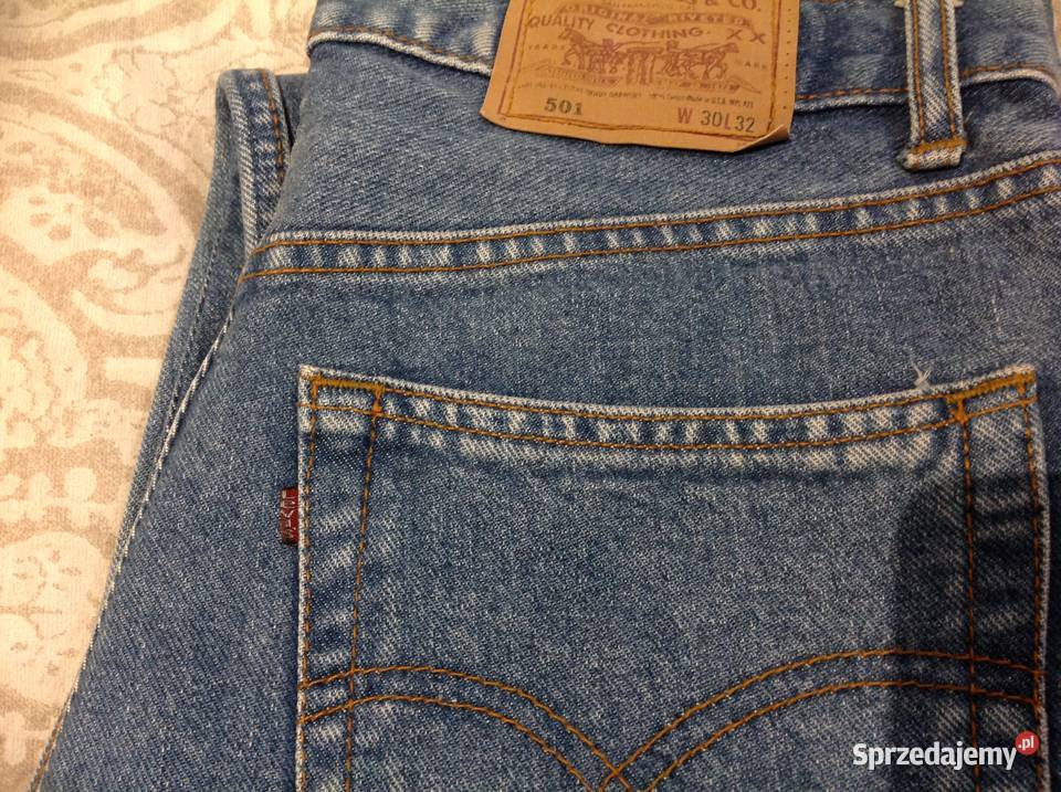 Spodnie Jeans Levis 501 S W 30 j Nowe Nowa Sól