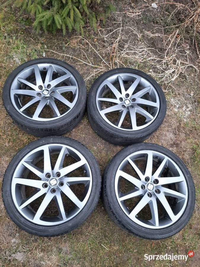 Piękne Alufelgi 17 5x100 seat skoda VW audi osobowe