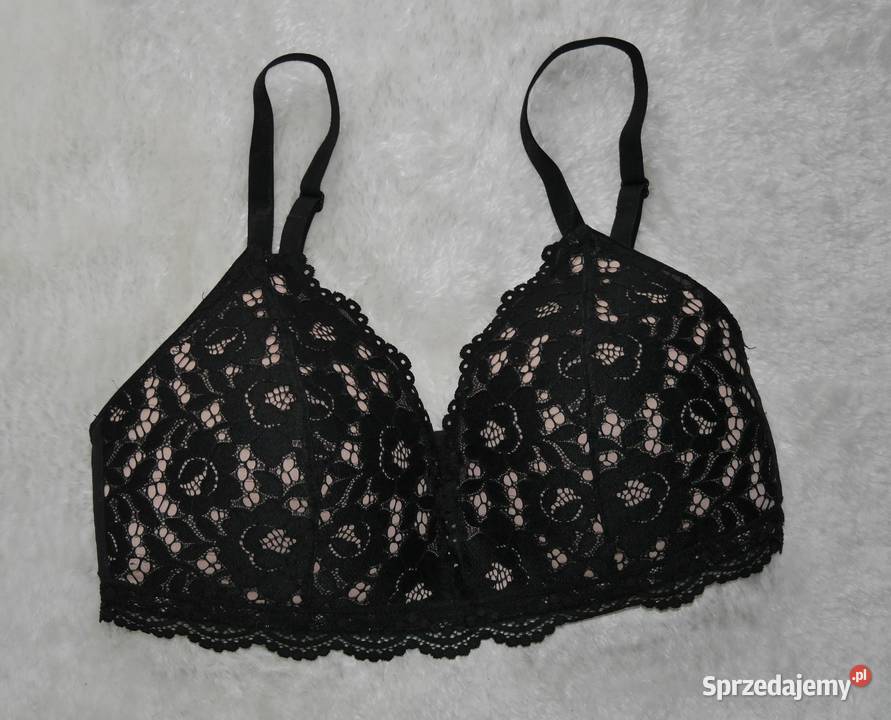 HM piękny biustonosz koronka 75D dolnośląskie Wrocław