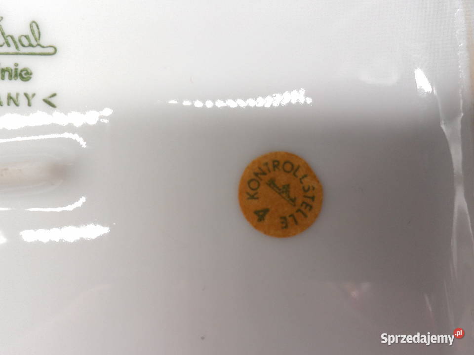 Porcelanowa Maselnica Rosenthal Niemcy Platynowy Raszków sprzedam