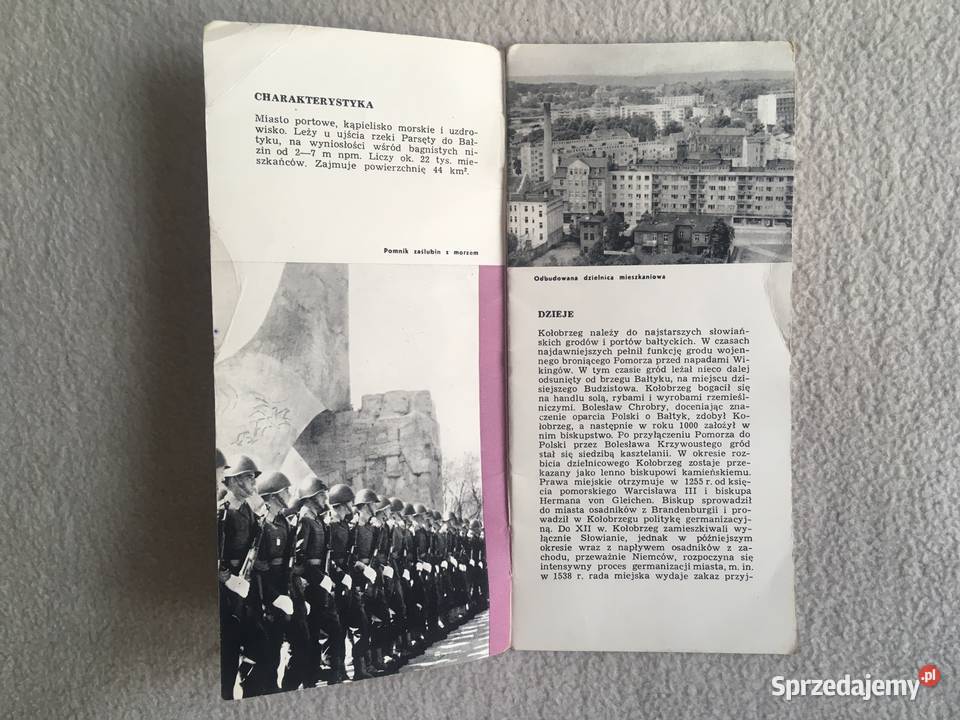 PRL informator przewodnik Kołobrzeg 1967