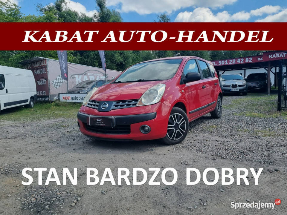 Nissan Note Salon Klima Długo ołaty Do jazdy I czerwony zachodniopomorskie Szczecin sprzedam
