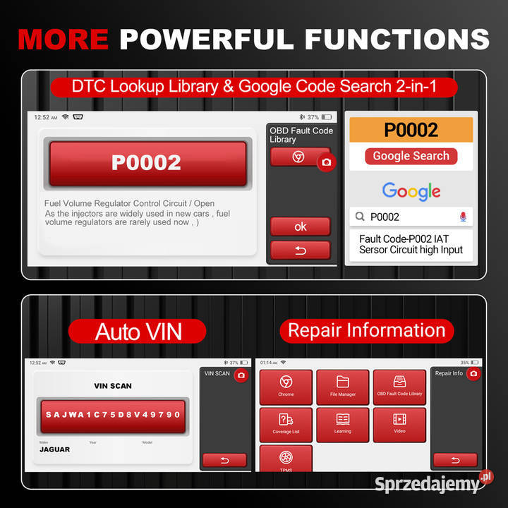 Interfejs skaner komputer diagnostyczny