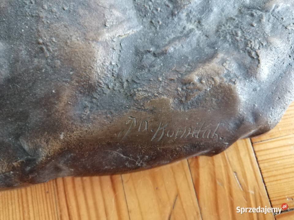 Jeleń korniluk brąz figura tanio Pleszew sprzedam