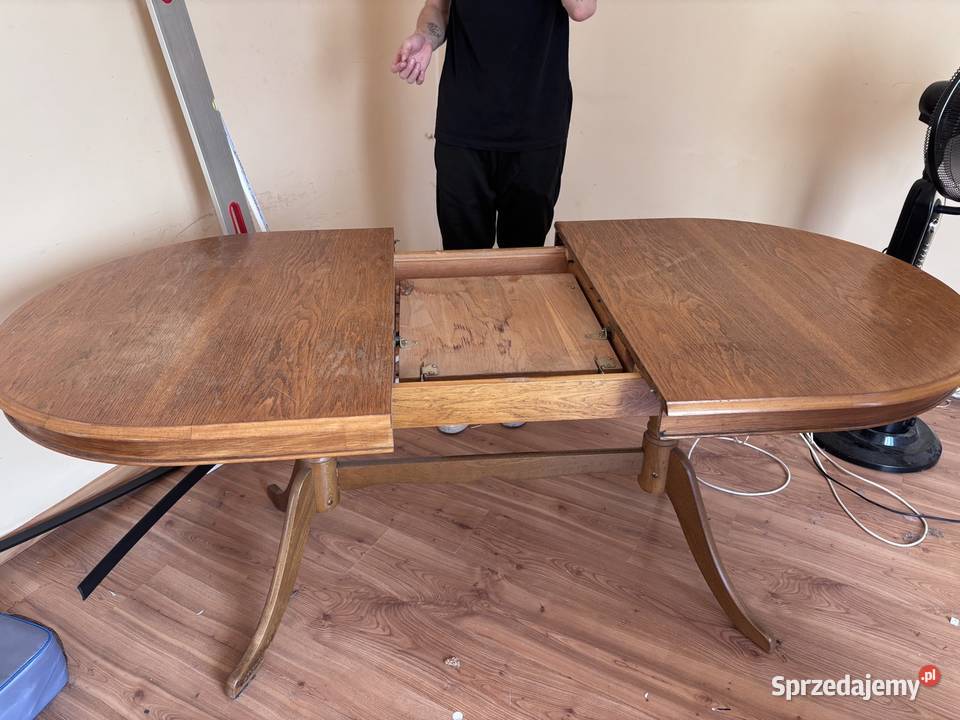 Stół drewniany rozkładany klasycznyvintage Szczecin