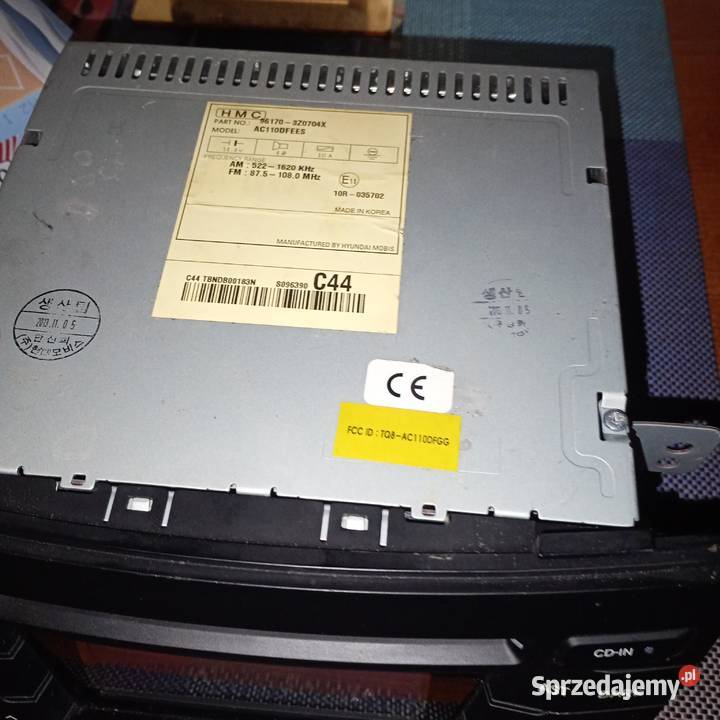 Radio hyundai i40 stan 2013 produkcja Wrocław sprzedam