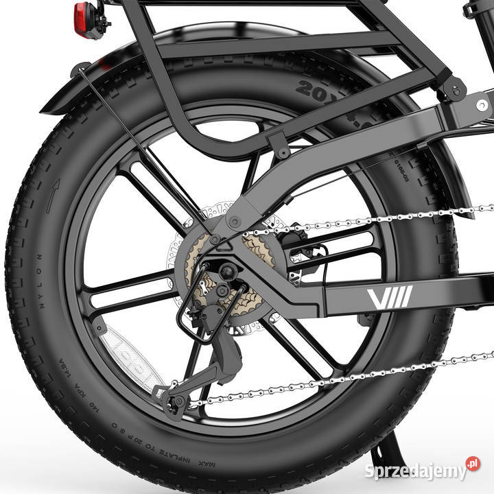 Rower elektryczny OVIVO V2 PRO 20 szary Raty małopolskie Tarnów