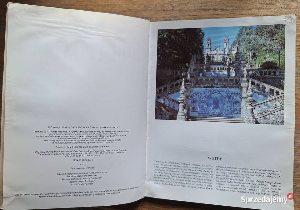 PortugaliaRui Coimbra Bonechi miękka Książki i Podręczniki