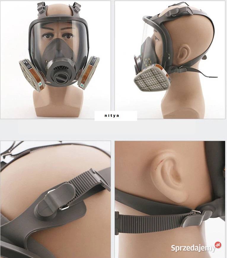 MASKA LAKIERNICZA GAZOWA 3M 6800 FILTRY Warszawa