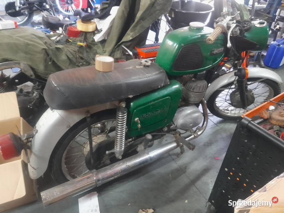Mz ts 125 z dokumentami redukcja kolekcji Tychów Nowy