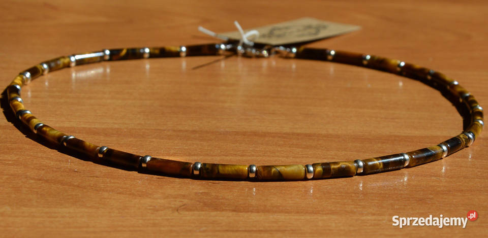 Tygrysie Oko Naszyjnik męski Biżuteria męska Gdańsk