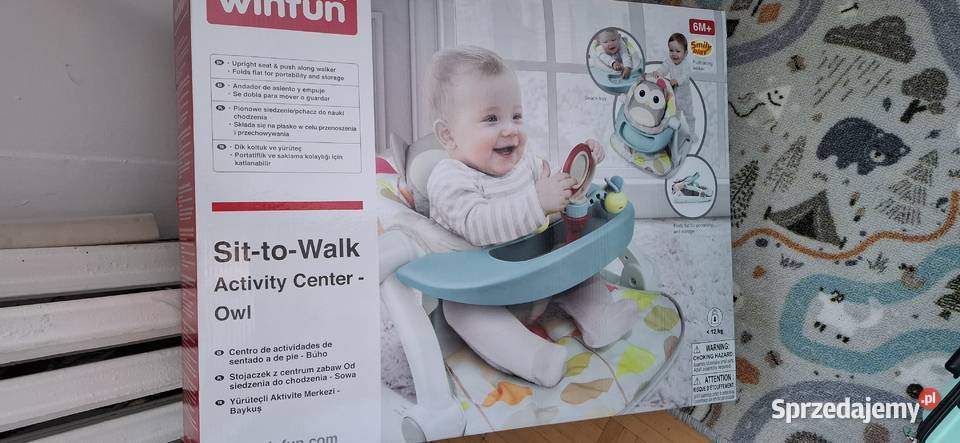 Winfun siedzisko chodzik 2w1 Lublin sprzedam