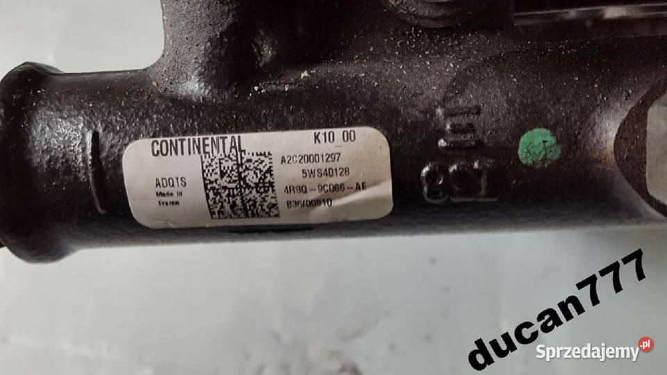 listwa wtryskowa 5WS40128 jaguar peugeot 27hdi Układ paliwowy Jelcz-Laskowice