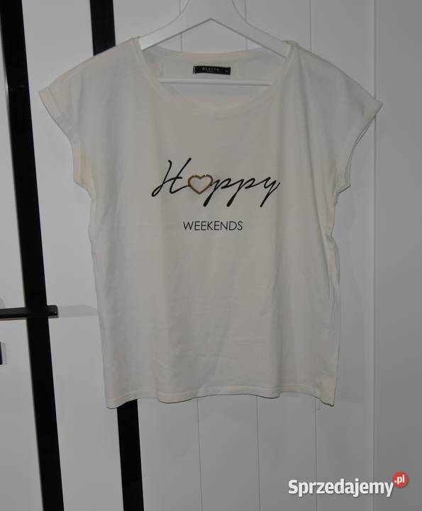Mohito śliczna bluzeczka ozdobne serduszko 34 XS Rozmiar 34(XS) Wrocław