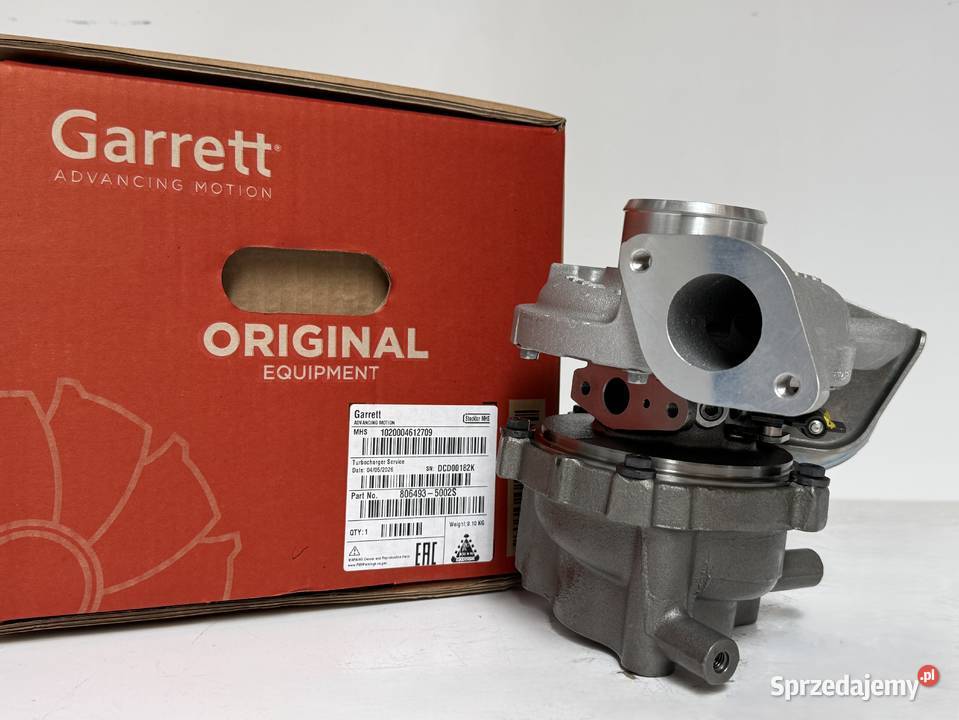 Nowa turbosprężarka firmy GARRETT 8064935002S ciężarowe mazowieckie Siedlce