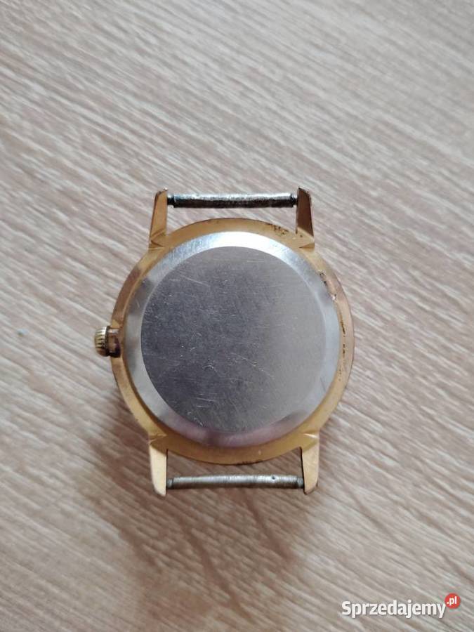 Vintage WATCH 16 jew Mens Raketa 24656 Gold Bełchatów sprzedam