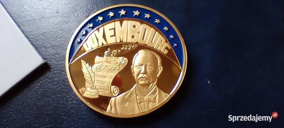 Stare monety Medal ECU 206 Numizmatyka Lesko