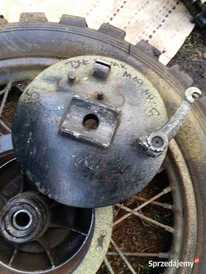 5KompletTył tylny bębenJunak M10 M07 350 Barlinek