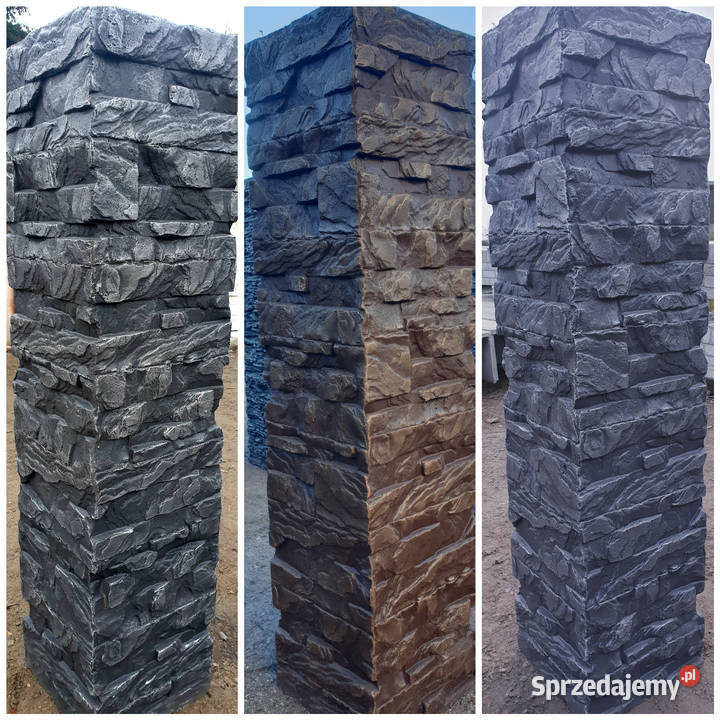 Ogrodzeniaimitacja kamienia ala klinkier wielkopolskie Gniezno