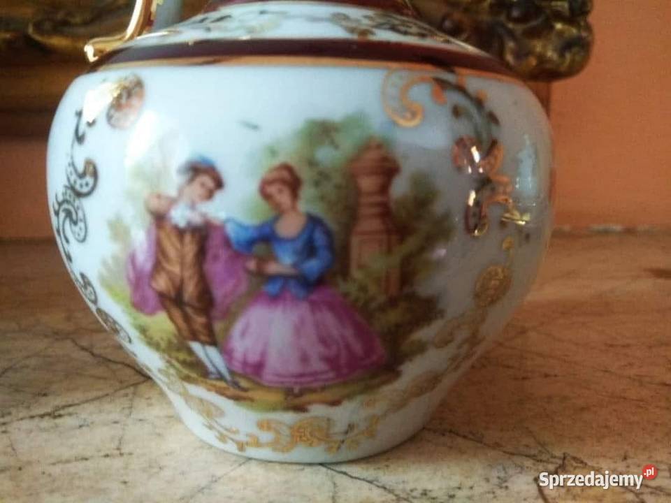 Amfora Syg Limoges France Ze sceną miłości Gdańsk