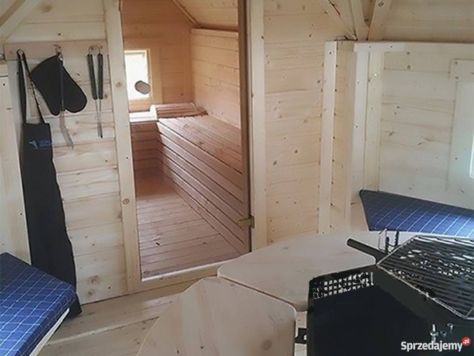 ALTANA OGRODOWA SAUNA GRILL 2w1 domek grillowy Płock