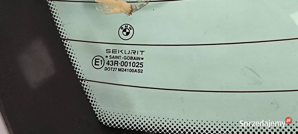 SZYBA TYŁ BMW E 46 LIFT osobowe Lipno