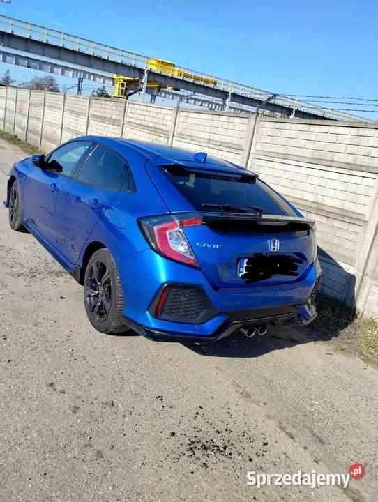 Honda Civic 15 Vtec Turbo Sport Plus Navi 182 czujnik zmierzchu Civic Gliwice