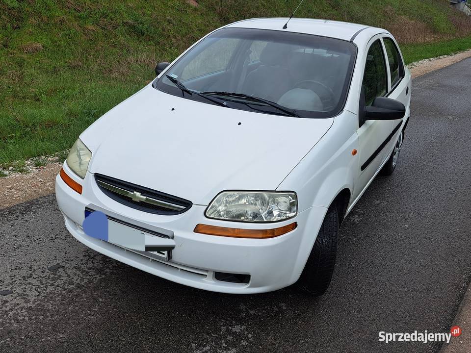 Sprzedam Szevrolet Aveo 14 8v benzyna 2004r 110 Aveo Żyrardów