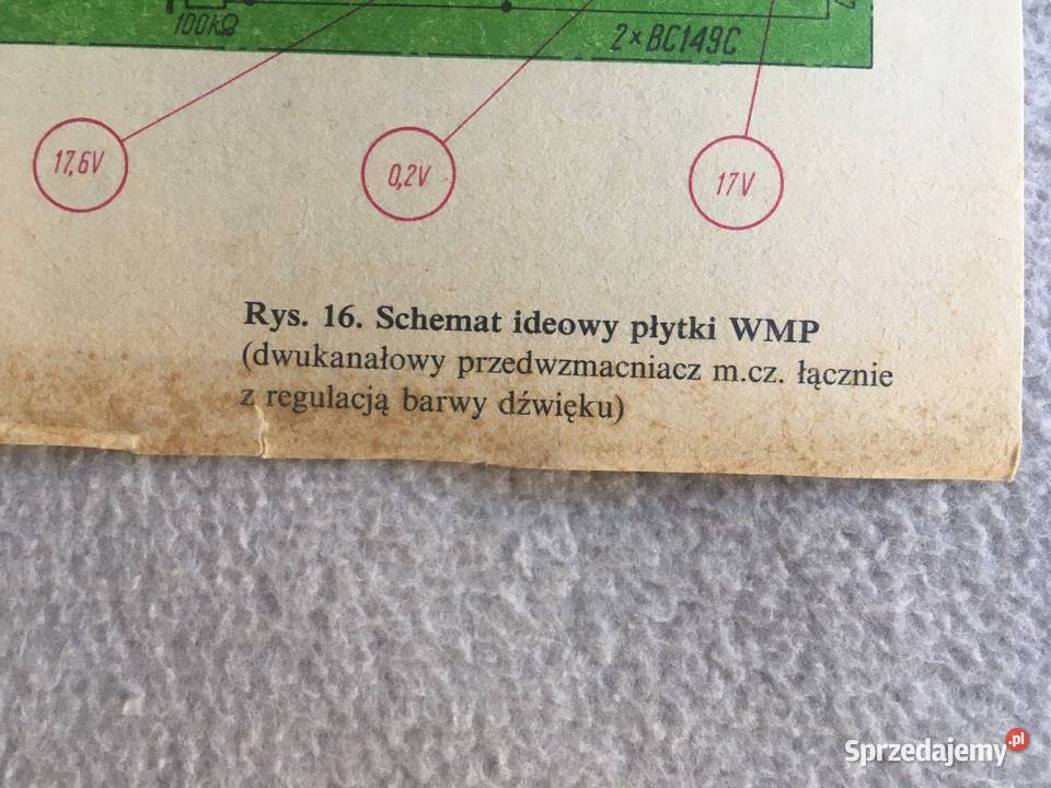 Radio Merkury HiFi DSH 302A303A schematy DTR Kołobrzeg