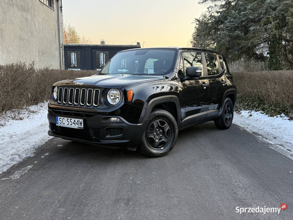 Jeep Renegade Sport 16 benzyna FWD manual salon śląskie Częstochowa